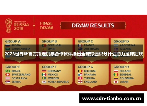 2026世界杯官方指定机票合作伙伴推出全球球迷积分计划助力足球狂欢 2026世界杯官方指定机票合作伙伴推出全球球迷积分计划助力足球狂欢